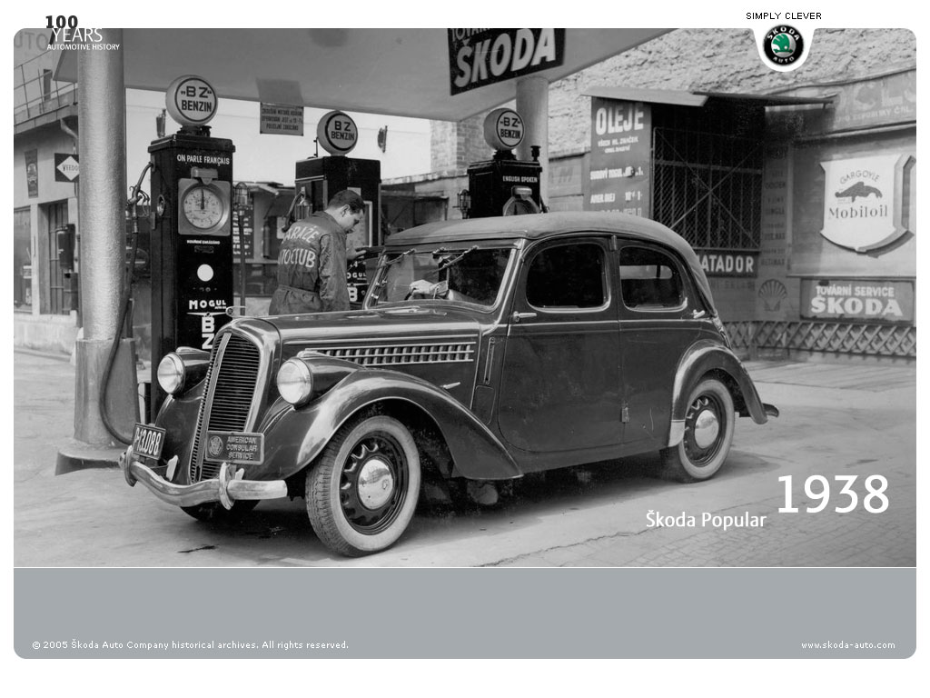 Škoda Popular 1938